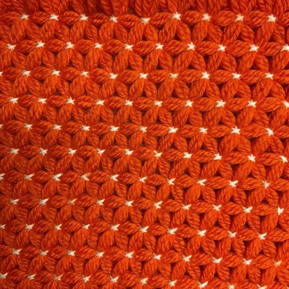 Vintage 70s 2-Piece Placemats Burnt Orange Rustic‎ Farmhouse Table Decor